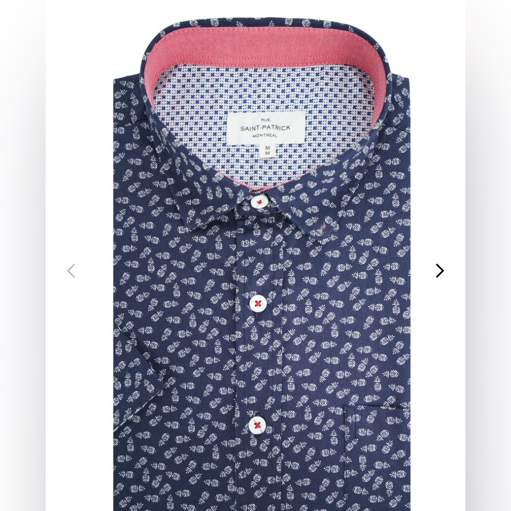 Rue Saint-Patrick Button Shirt